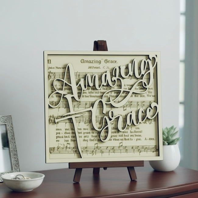 Amazing Grace Hymn sign