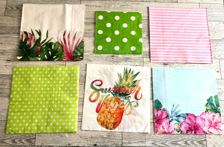 Summer Tropical Napkin Bundle