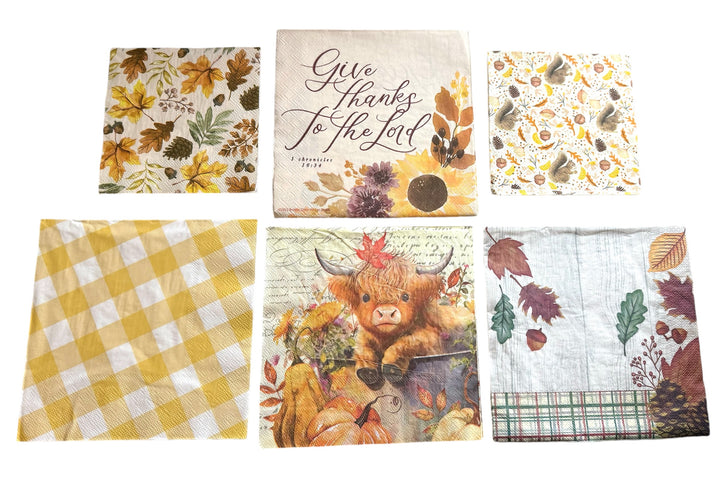 Give Thanks Napkin Bundle