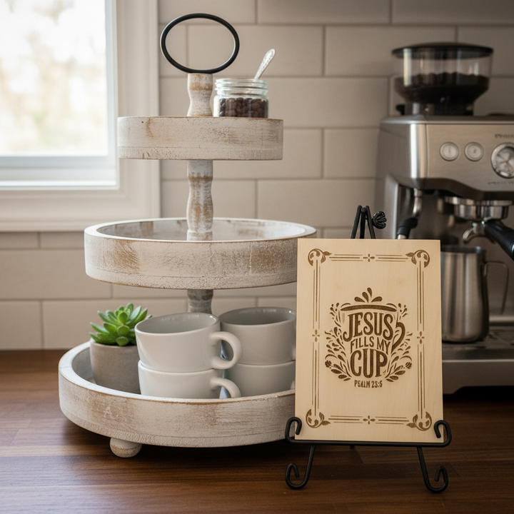 Jesus Fills My Cup sign