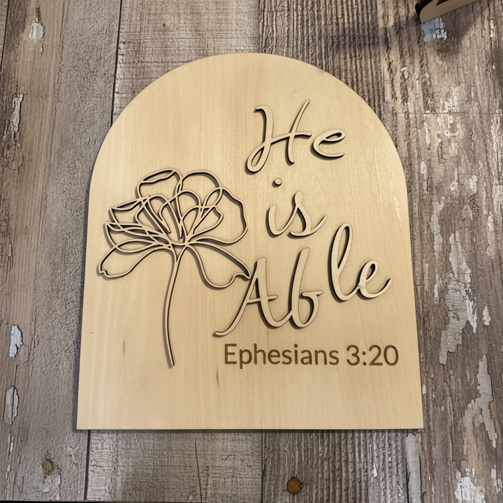 He is Able