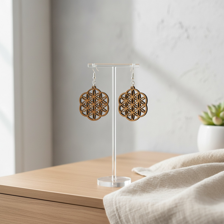 Flower of Faith earrings