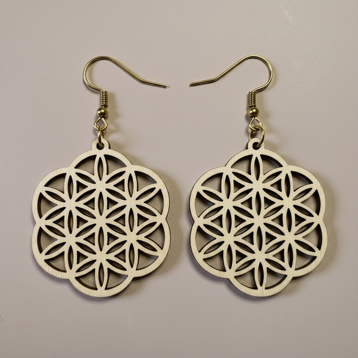 Flower of Faith earrings