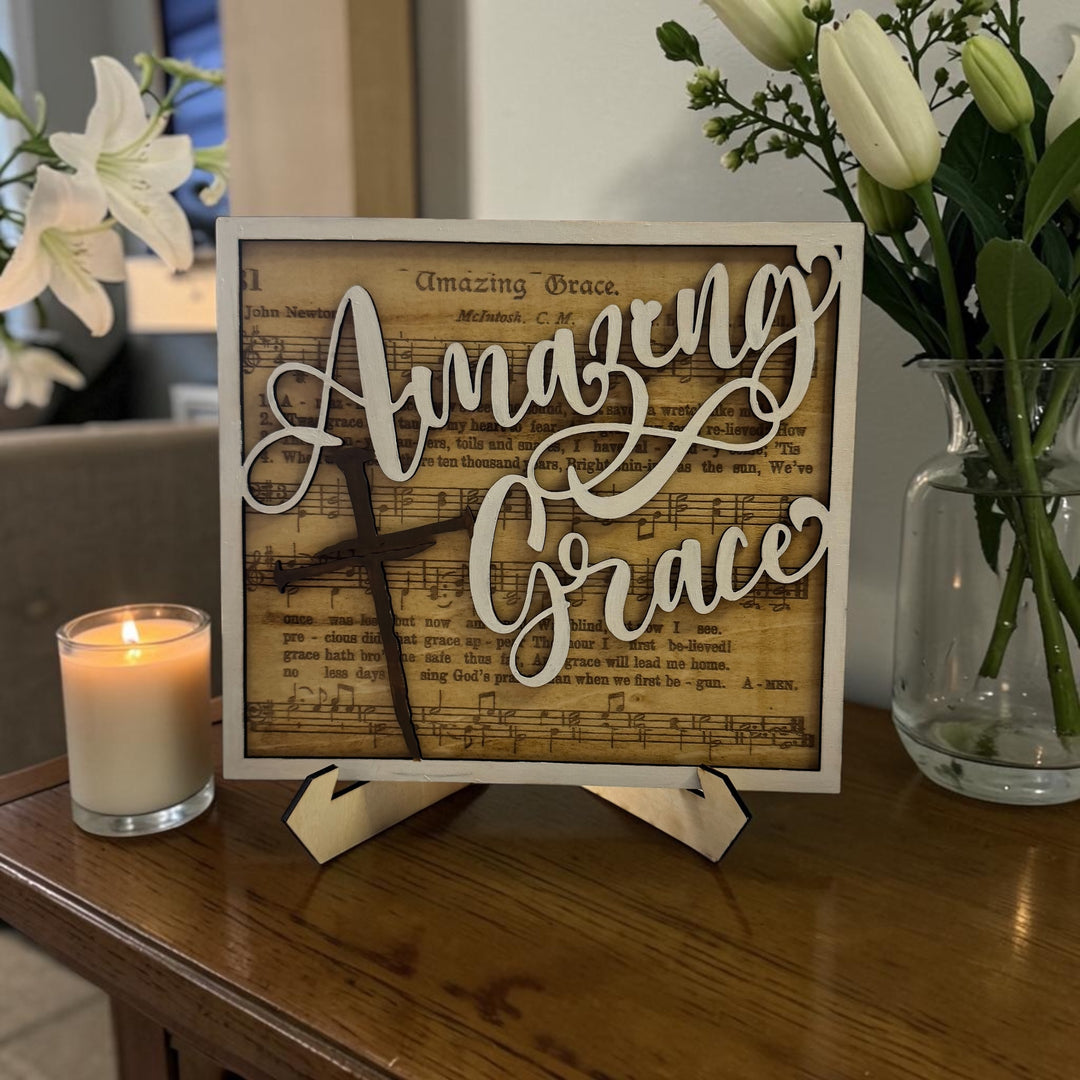Amazing Grace Hymn sign