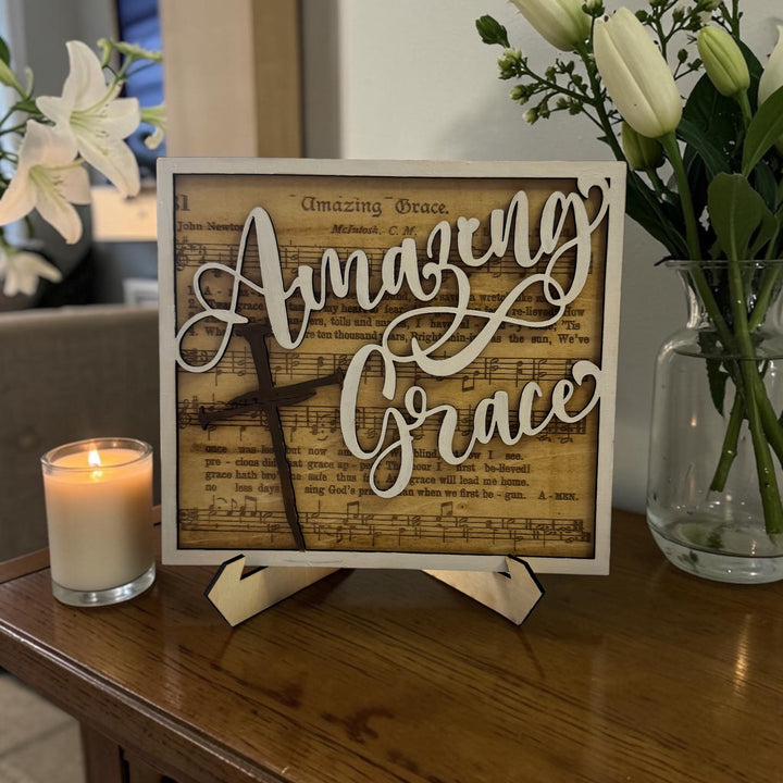 Amazing Grace Hymn sign