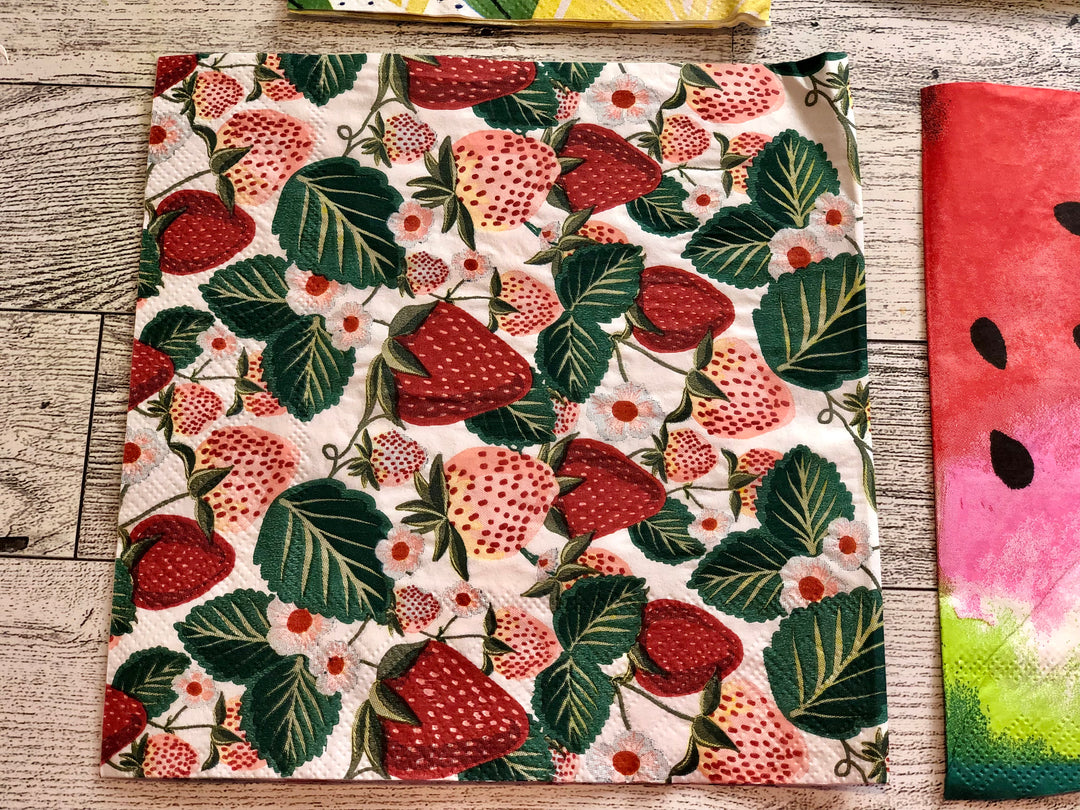 Summer Fruit Napkin Bundle