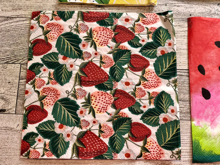 Summer Fruit Napkin Bundle