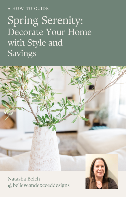 Spring Serenity: Decorate Your Home with Style and Savings